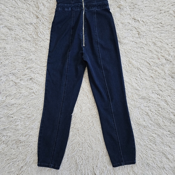 NWT Bebe Denim Jumpsuit - Picture 8 of 8